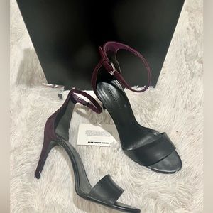 Alexander Wang Suede and leather sandals